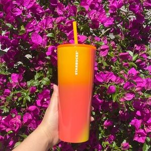 🥭NEW🧡Starbucks 2022 Summer Ombre Gradient SS Tumbler